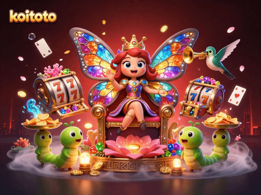 Koitoto memberikan pengalaman slot gacor online terbaik dengan tampilan menarik dan fitur permainan yang menyenangkan.