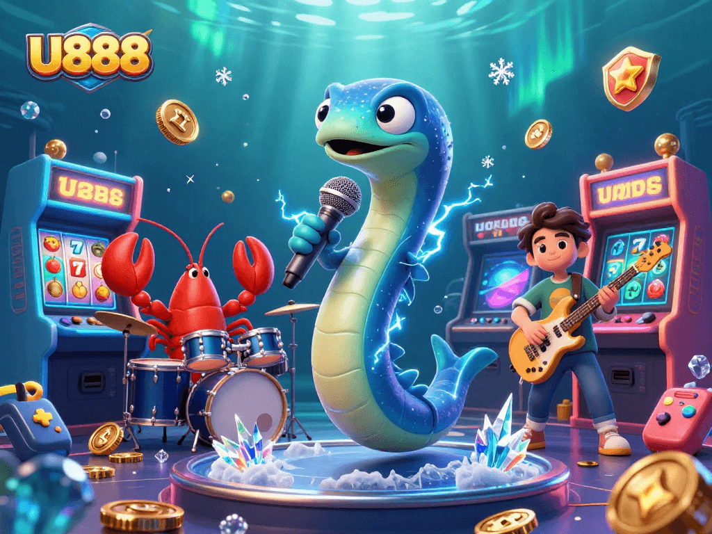 Experience the thrilling underwater casino wonders at U888 with electrifying performances and vibrant gaming elements.