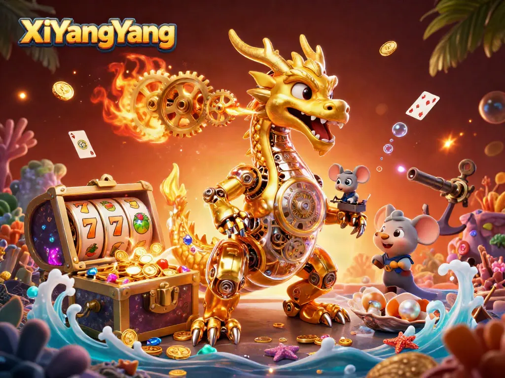 xi yang yang วงล้อสล็อตพลิกกลับด้วยโบนัสมหาศาลในภาพการ์ตูน 3 มิติ