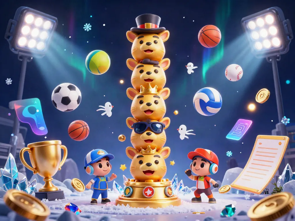 Engage in exciting sports betting at 789Club with vibrant animated elements, dynamic gameplay, and festive colors.