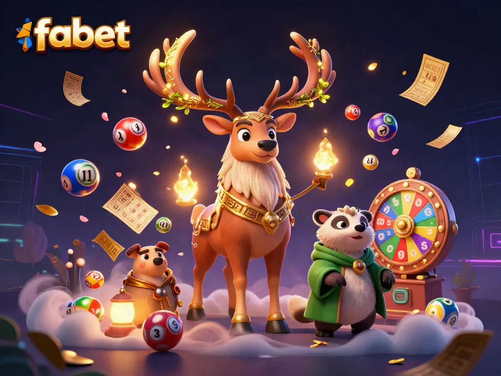Experience vibrant gaming thrills with fabet's 3D adventure featuring dynamic characters and elements.
