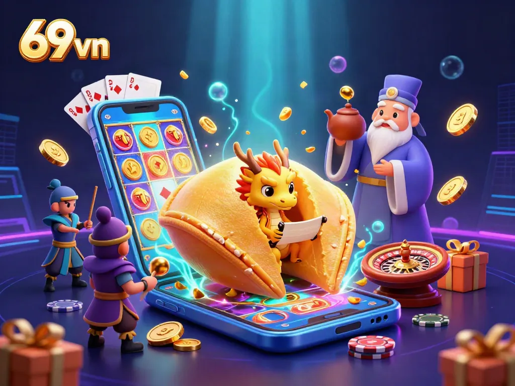 Experience exciting gaming with 69 vn through colorful slot games and captivating casino elements.