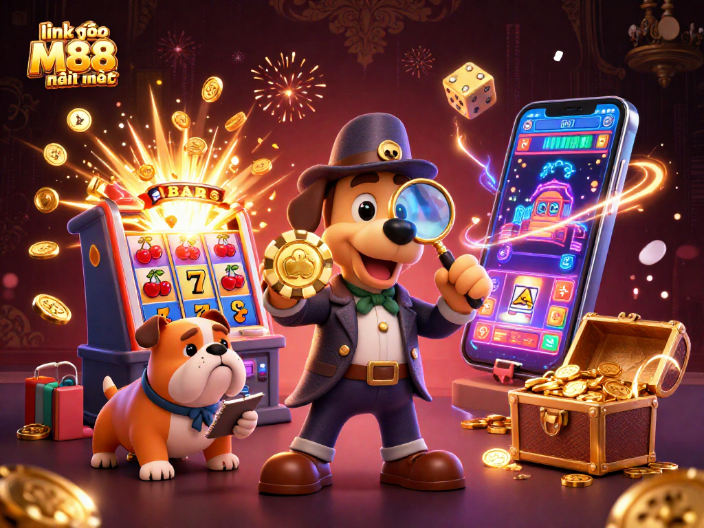 Kéo link vào M88 mới nhất để tận hưởng vô số trò chơi casino và slot hấp dẫn nhất.
