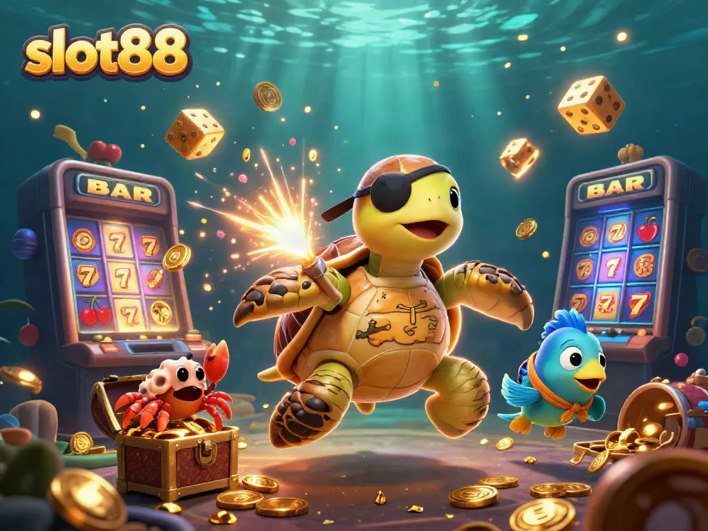 Menangkan jackpot di slot88 dengan karakter lucu dan dunia bawah laut yang mengagumkan.
