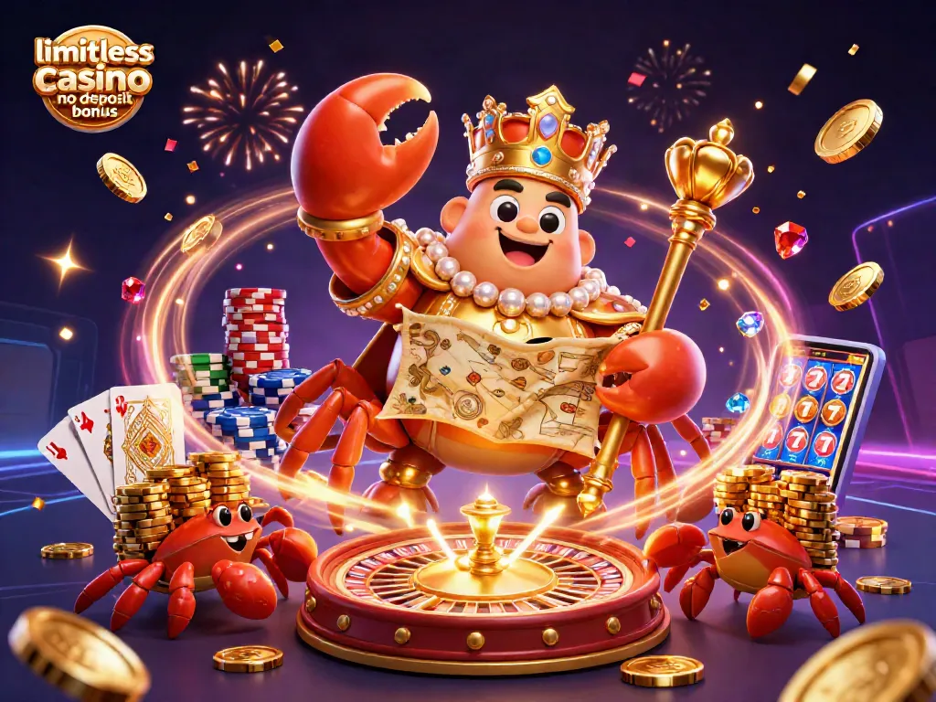 Experience the limitless casino no deposit bonus with thrilling spins, treasures, and dynamic gaming elements.