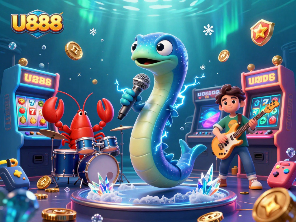 Experience the thrilling underwater casino wonders at U888 with electrifying performances and vibrant gaming elements.