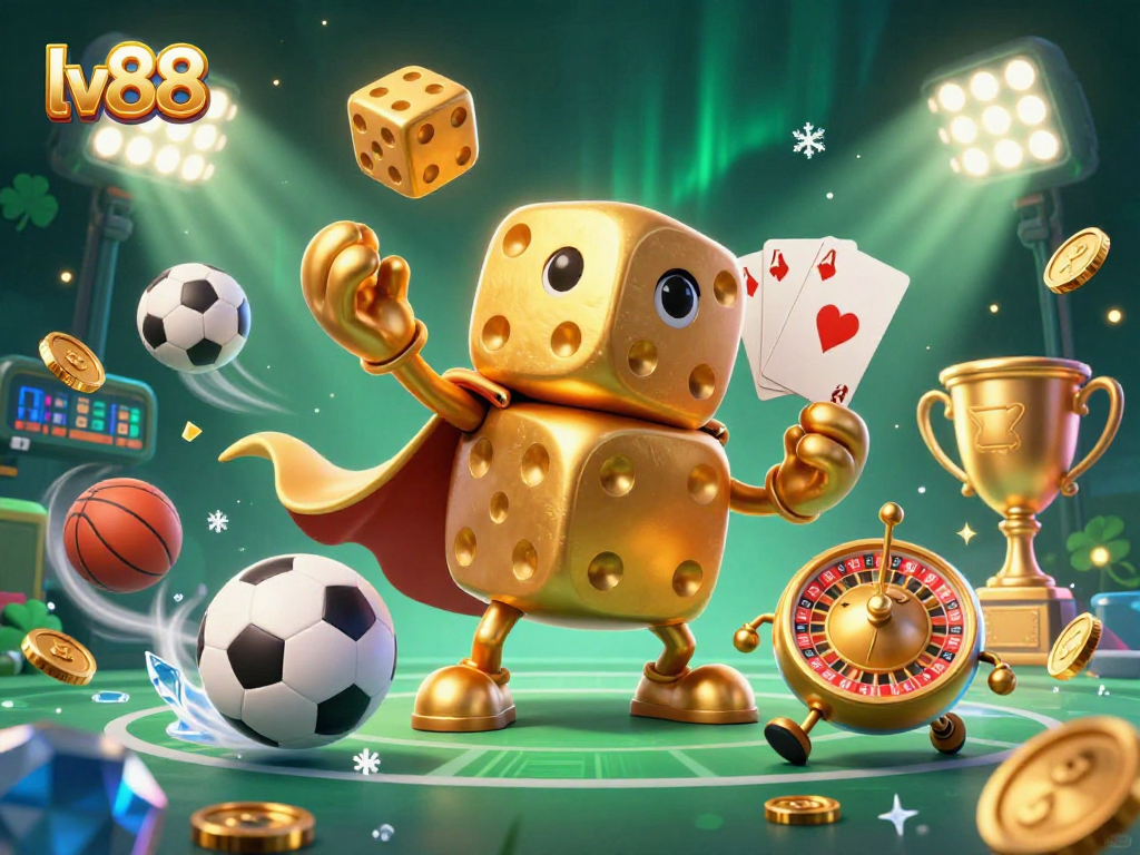 Experience thrilling gameplay at lv88 with a vibrant scene of dynamic sports betting and game elements.