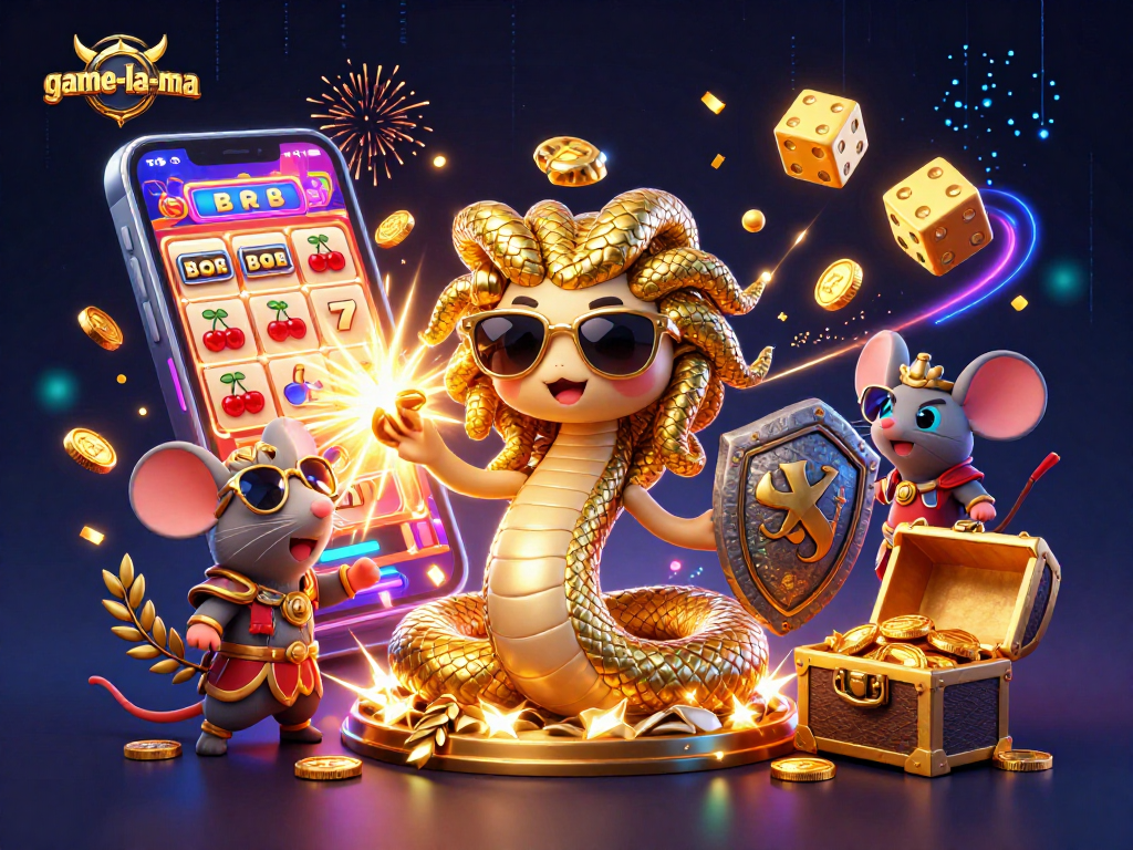 Spin to win at game-la-ma with dynamic slot machines and exciting casino elements.
