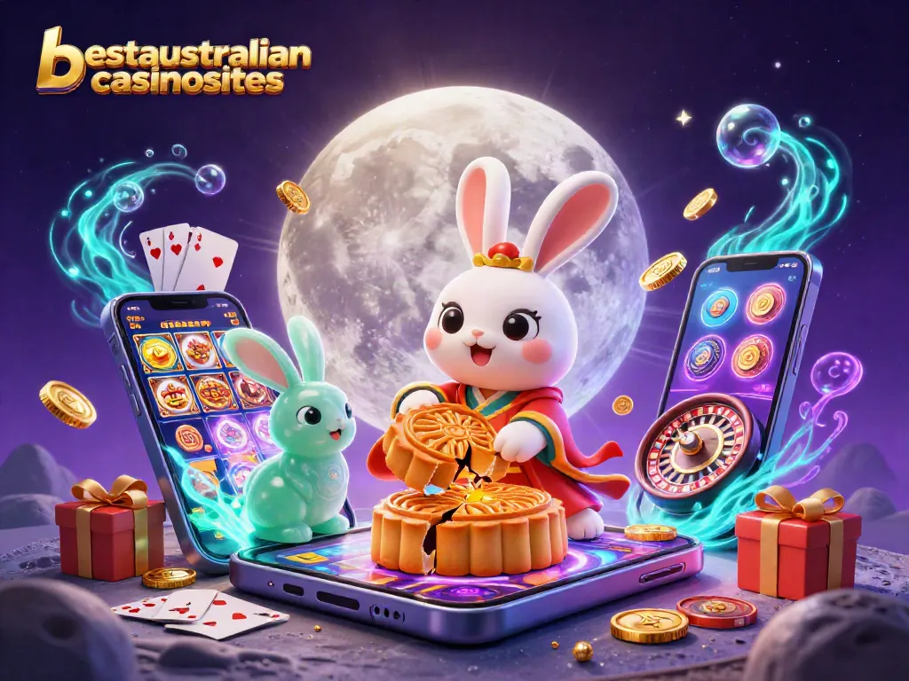 Experience top gameplay at bestaustraliancasinosites while spinning reels and discovering hidden poker chips.