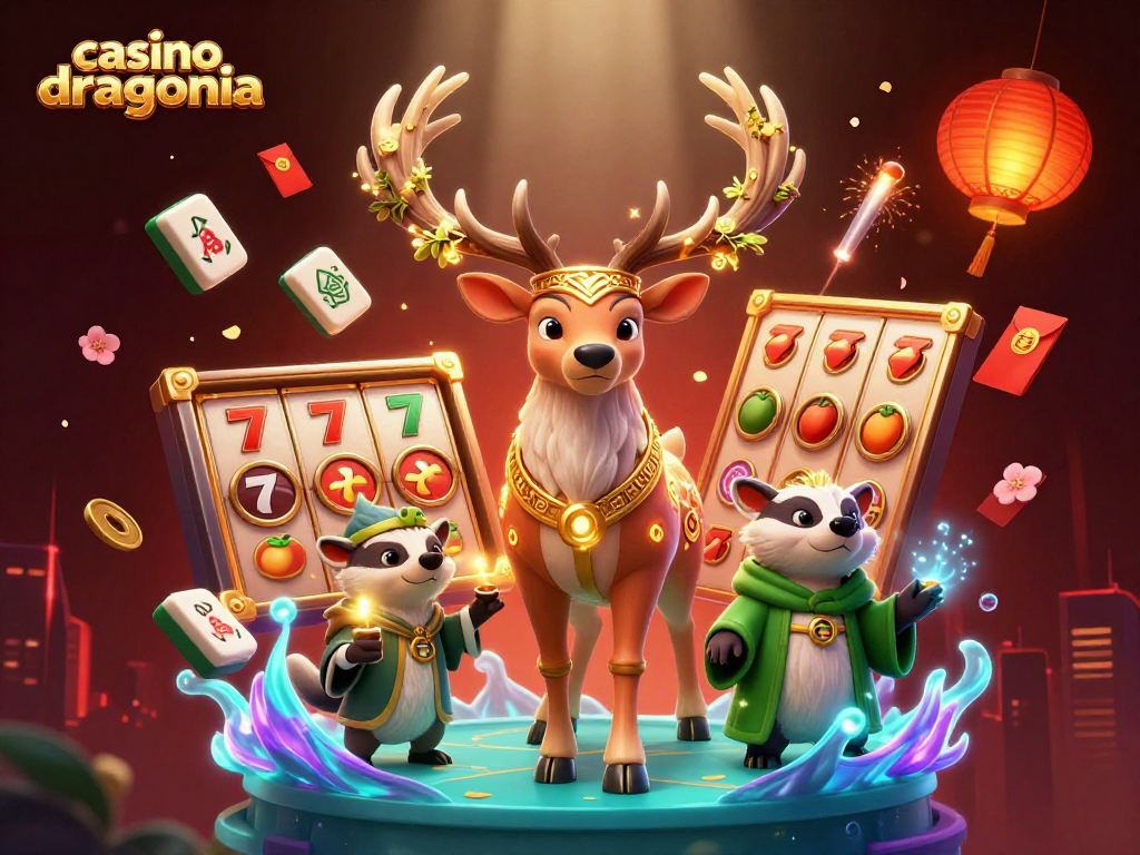 Jouez à casino dragonia avec des machines à sous immersives et des croupiers en direct