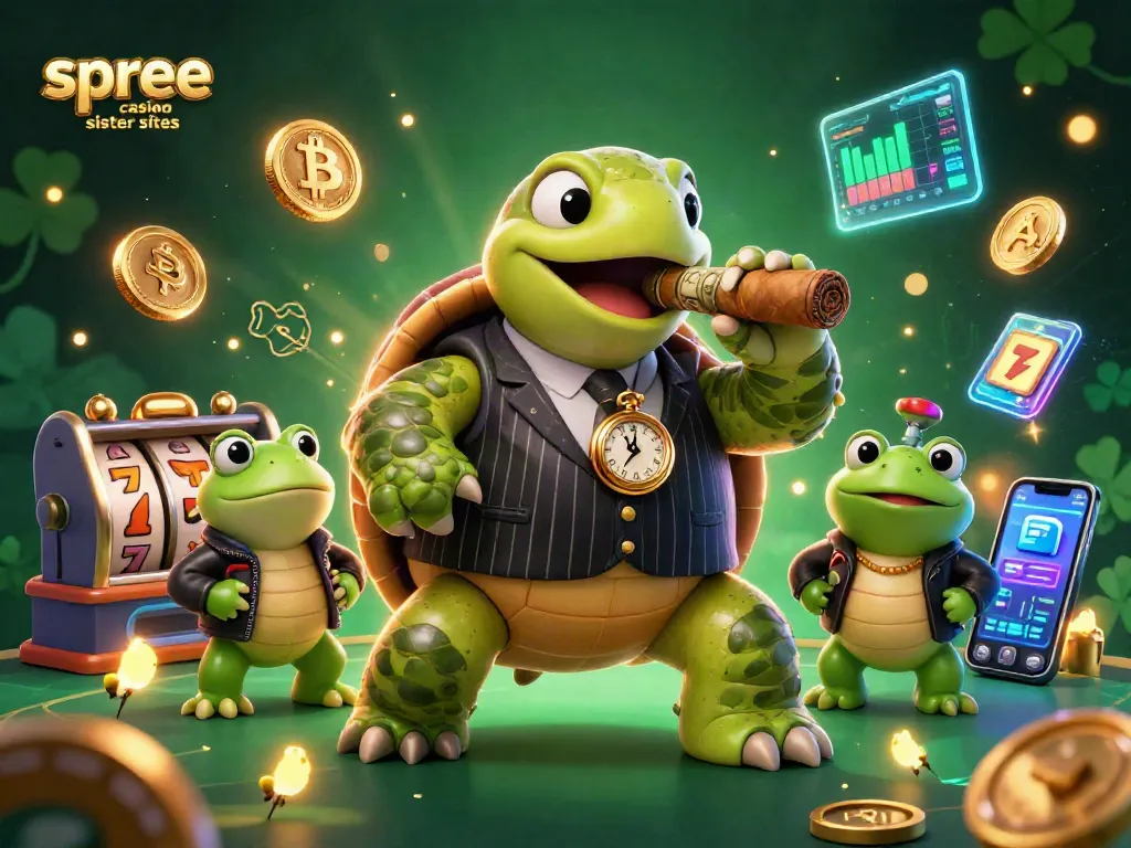 Win big with spree casino sister sites featuring vibrant characters and engaging gaming elements.