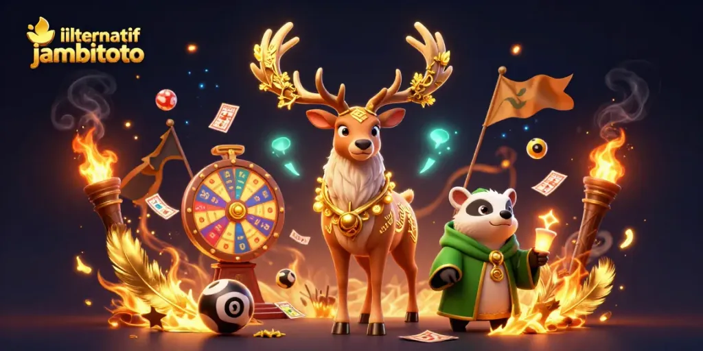 Engage with link alternatif jambitoto through dynamic lottery gameplay featuring exciting characters and visuals.