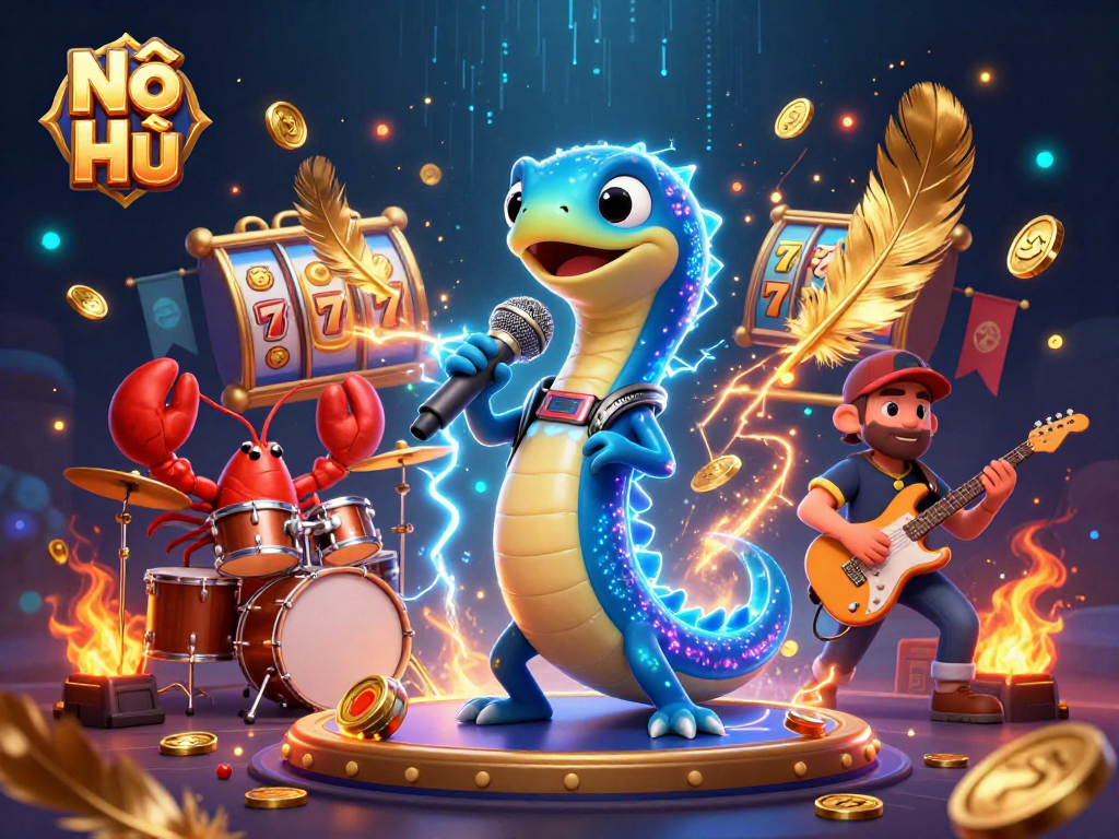 Nổ Hũ offers players thrilling slot gameplay with vibrant underwater casino visuals.