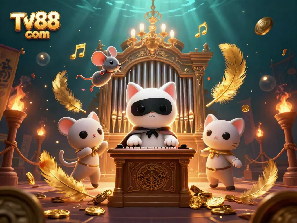 Experience thrilling games with TV88 com in a vibrant casino fantasy scene full of action and excitement.
